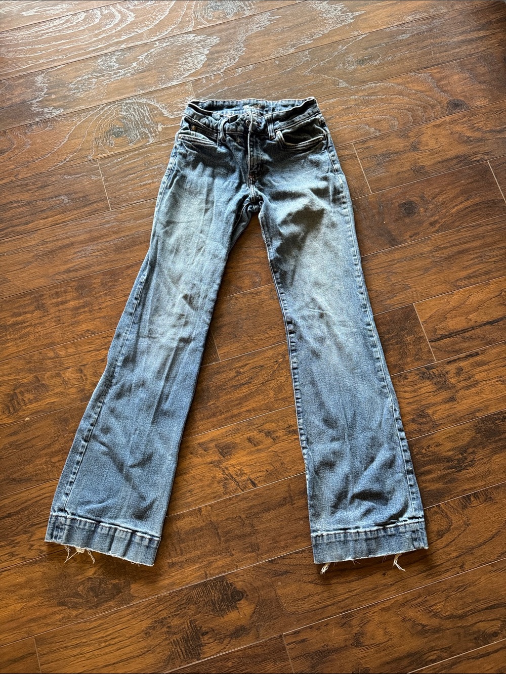 Wrangler Women's Light Blue Flared Jeans